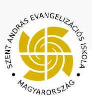 Szent András Evangelizációs Iskola • Magyarország logo