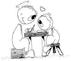 Jézus és a tanítvány