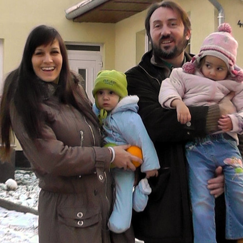 Laci, Erika, Abigél, Jázon